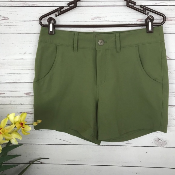 Nwot Ems Green Compass Hiking Shorts Y7 